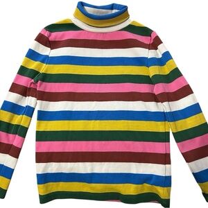 Mini Boden Girls Turtleneck longsleeve top Size 4-5 Y